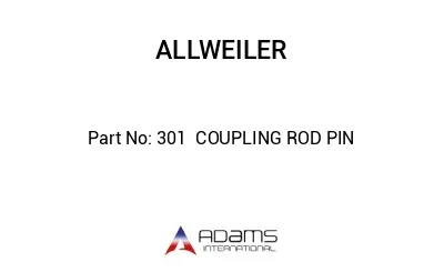 301  COUPLING ROD PIN