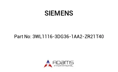 3WL1116-3DG36-1AA2-ZR21T40