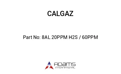 8AL 20PPM H2S / 60PPM