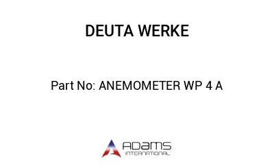 ANEMOMETER WP 4 A