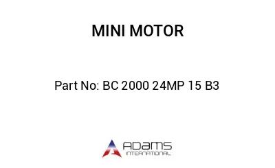 BC 2000 24MP 15 B3