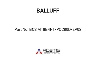 BCS M18B4N1-POC80D-EP02									