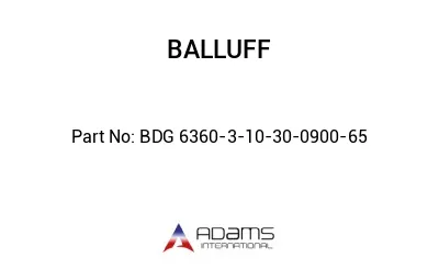 BDG 6360-3-10-30-0900-65									