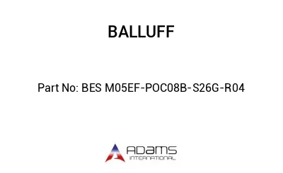 BES M05EF-POC08B-S26G-R04									