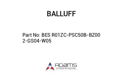 BES R01ZC-PSC50B-BZ00	2-GS04-W05								