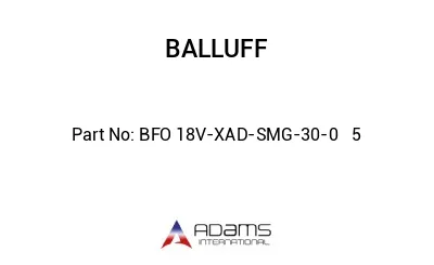 BFO 18V-XAD-SMG-30-0	5								