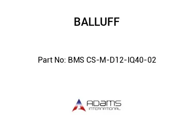 BMS CS-M-D12-IQ40-02									