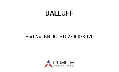 BNI IOL-102-000-K020									