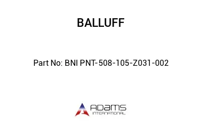 BNI PNT-508-105-Z031-002									