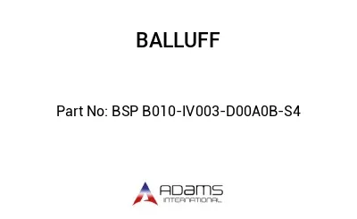 BSP B010-IV003-D00A0B-S4									