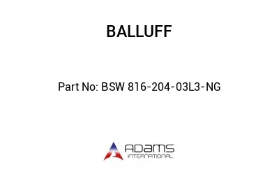BSW 816-204-03L3-NG									