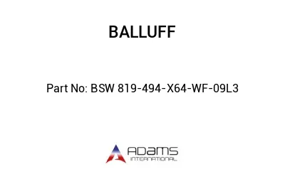 BSW 819-494-X64-WF-09L3									