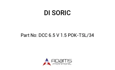 DCC 6.5 V 1.5 POK-TSL/34