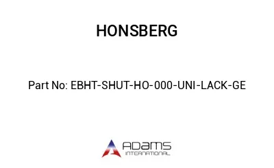 EBHT-SHUT-HO-000-UNI-LACK-GE