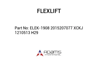 ELEK-1908 2015207077 XCKJ 1210513 H29