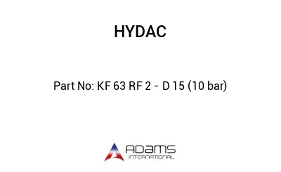 KF 63 RF 2 - D 15 (10 bar)