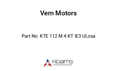 KTE 112 M 4 KT IE3 ULcsa