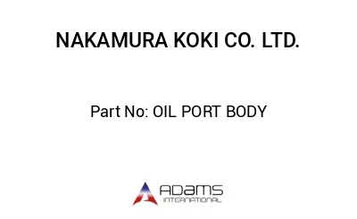 OIL PORT BODY