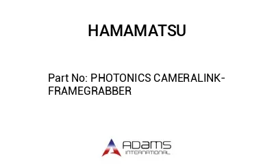 PHOTONICS CAMERALINK-FRAMEGRABBER