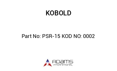 PSR-15 KOD NO: 0002